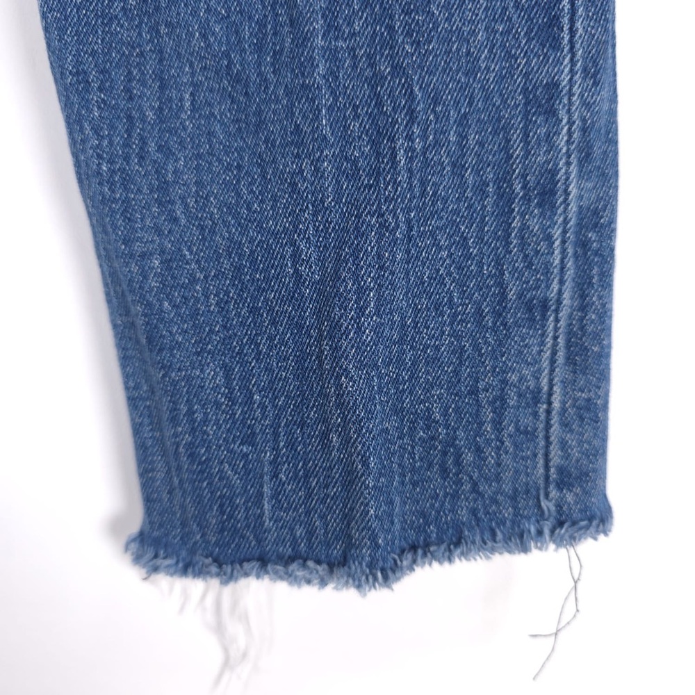 Levi’s WHITE OAK CONE DENIM Button Fly Jeans 29 High Rise Raw Hem 22861-0001 - Picture 11 of 15